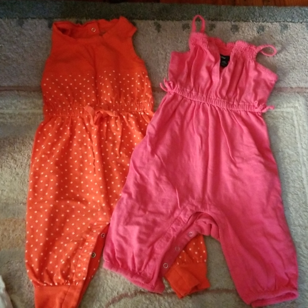 Gap Kids 6-12 months rompers